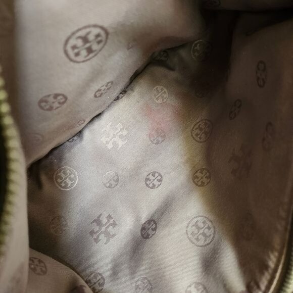 Tory Burch Britten Nude/ grey bag - Picture 5 of 16